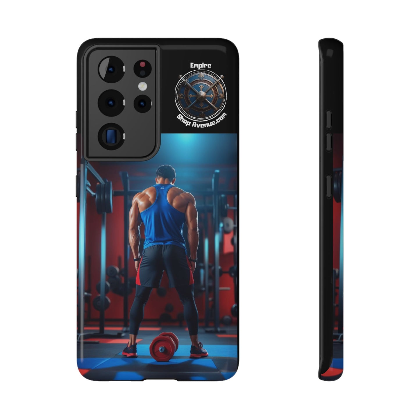 FITNESS CONCENTRATION Impact-Resistant Cases