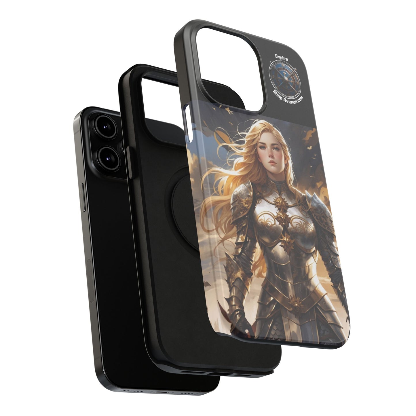 ARMORED WOMAN WARRIOR Impact-Resistant Cases