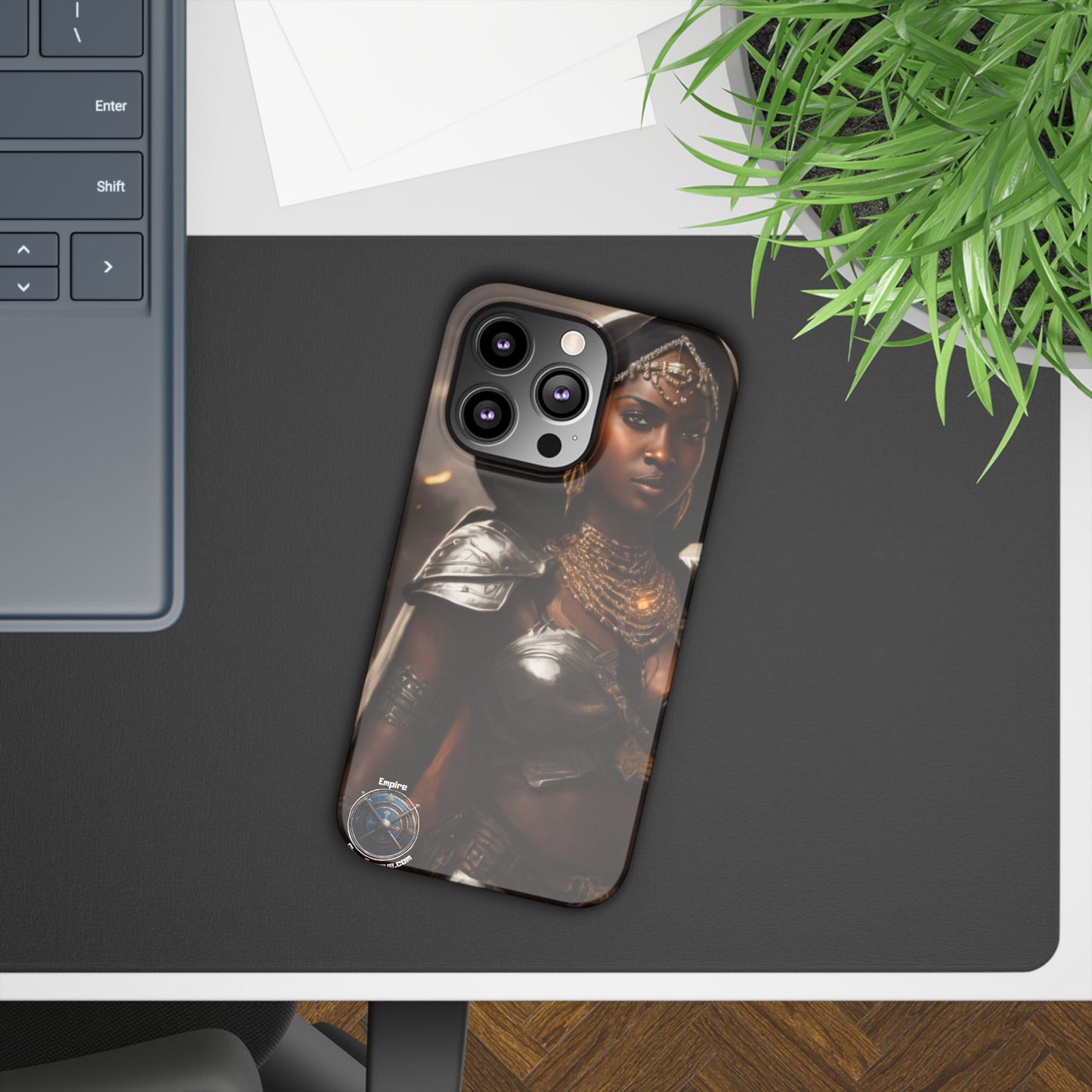 AFRICAN WOMAN WARRIOR Slim Cases