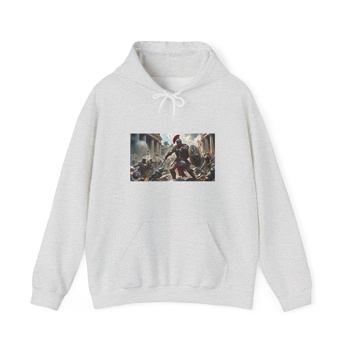 GREEK WAR SCENE Unisex Heavy Blend™ Hooded Sweatshirt