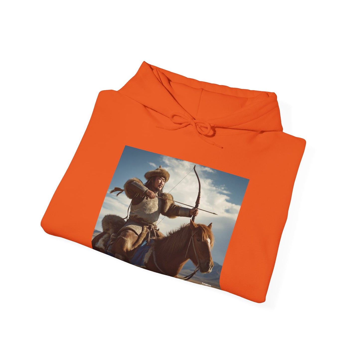 MONGOLIAN/ASIAN WARRIOR Unisex Heavy Blend™ Hooded Sweatshirt