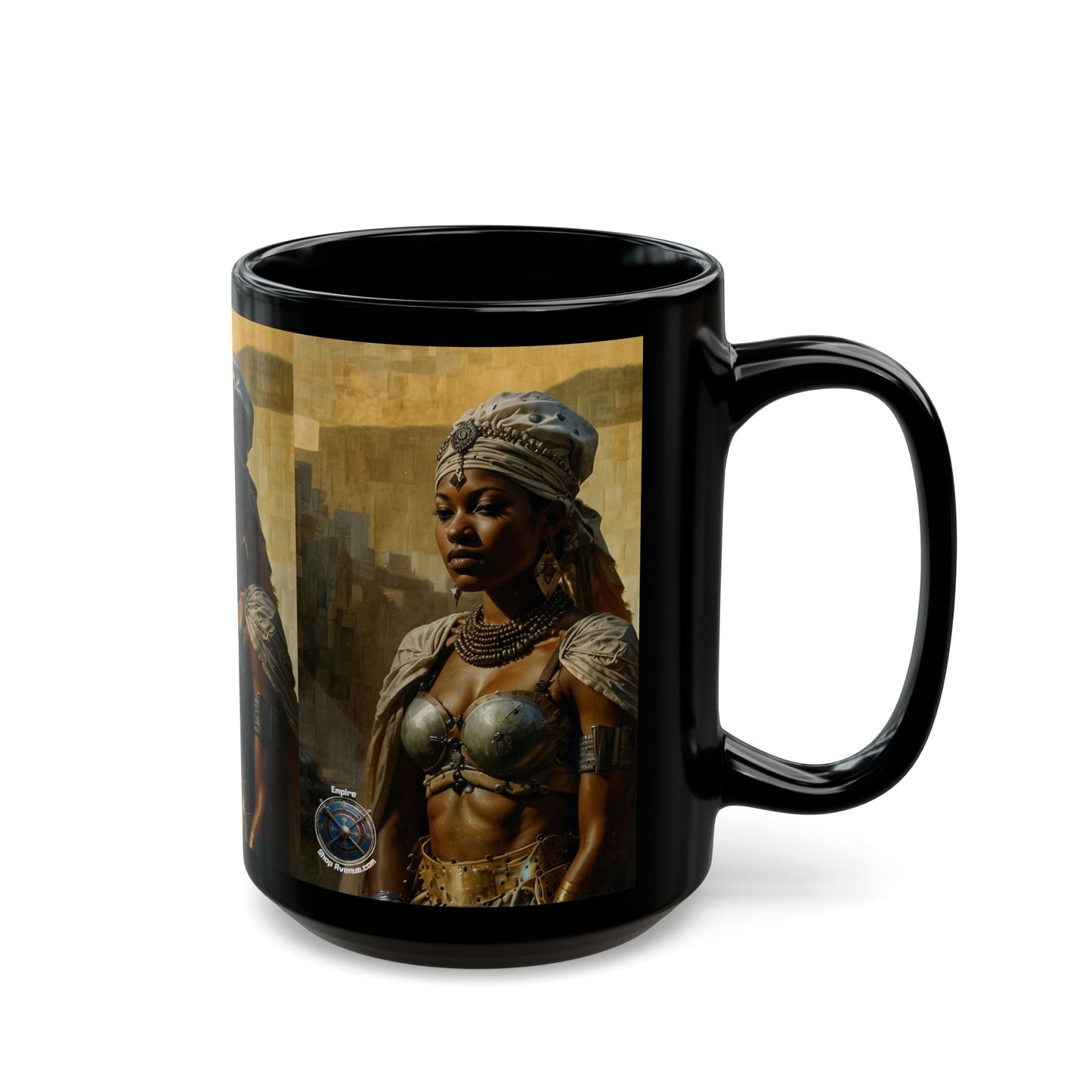 AFICAN BEAUTY Black Mug (11oz, 15oz)