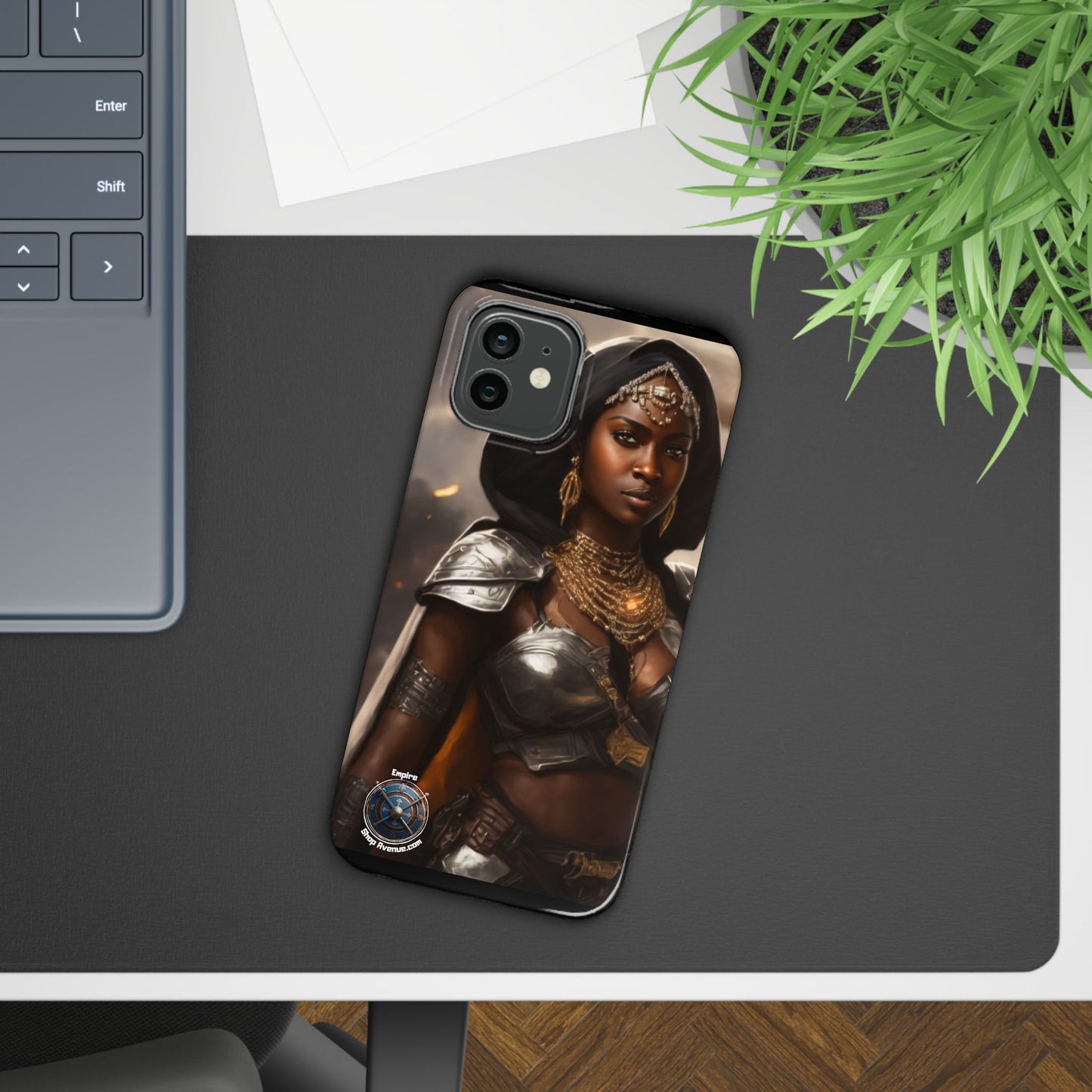 AFRICAN WOMAN WARRIOR Slim Cases