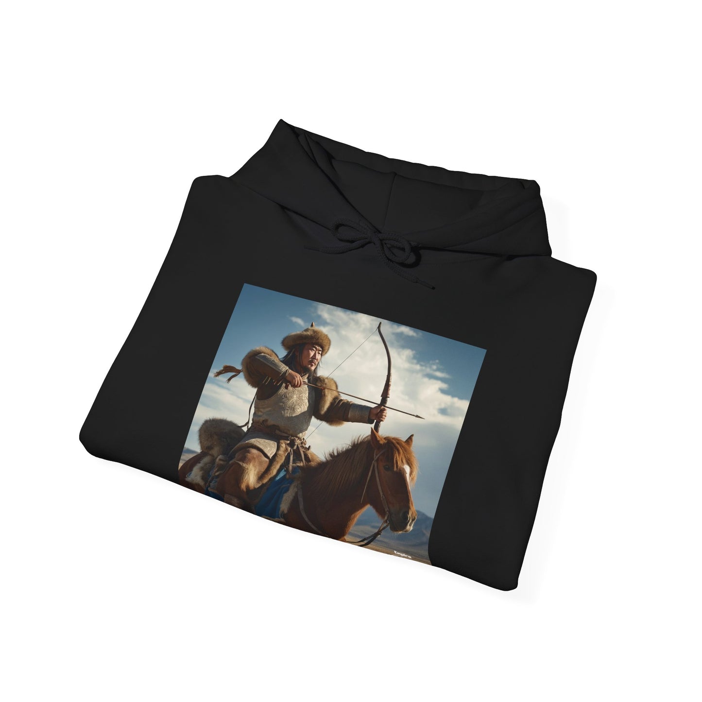 MONGOLIAN/ASIAN WARRIOR Unisex Heavy Blend™ Hooded Sweatshirt