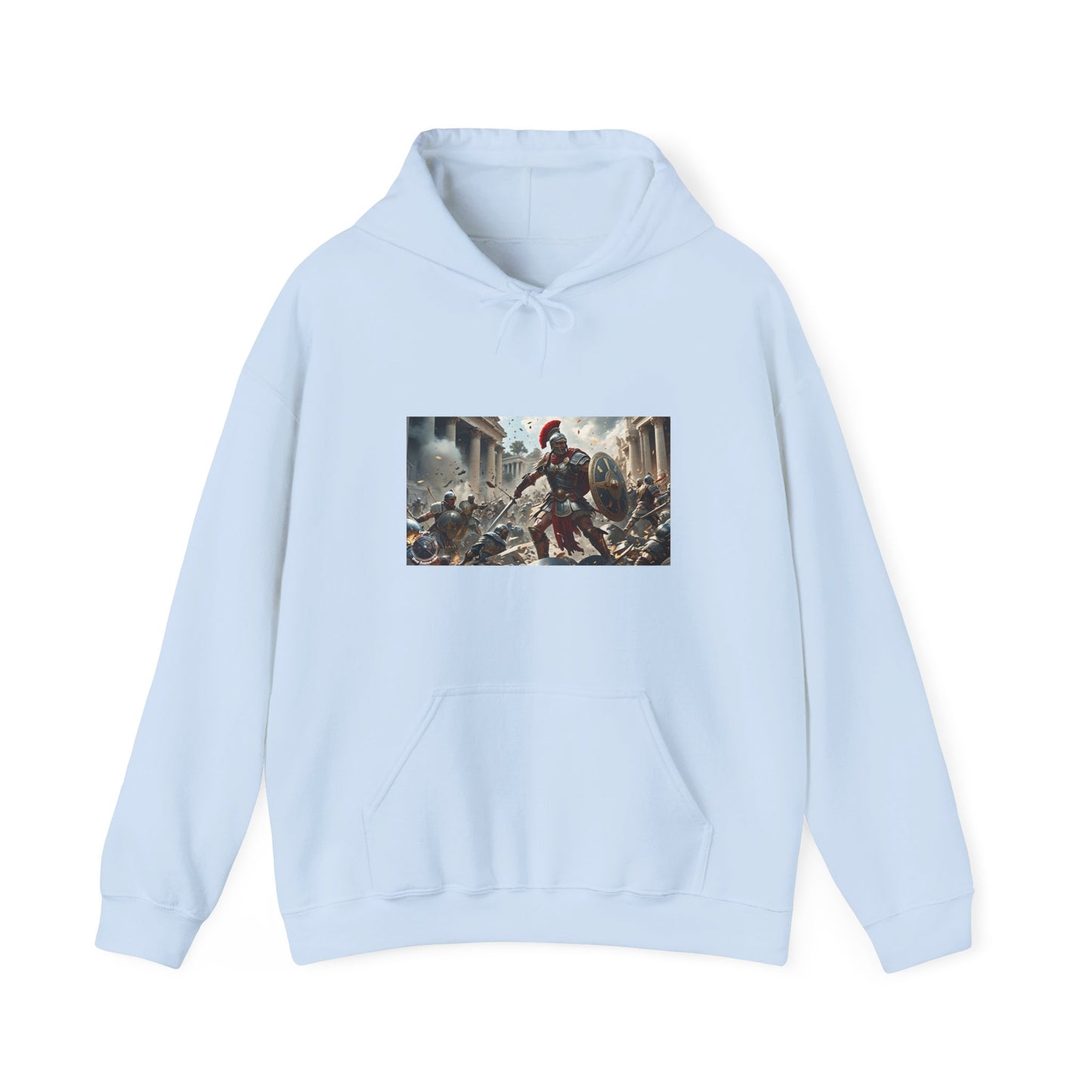 GREEK WAR SCENE Unisex Heavy Blend™ Hooded Sweatshirt