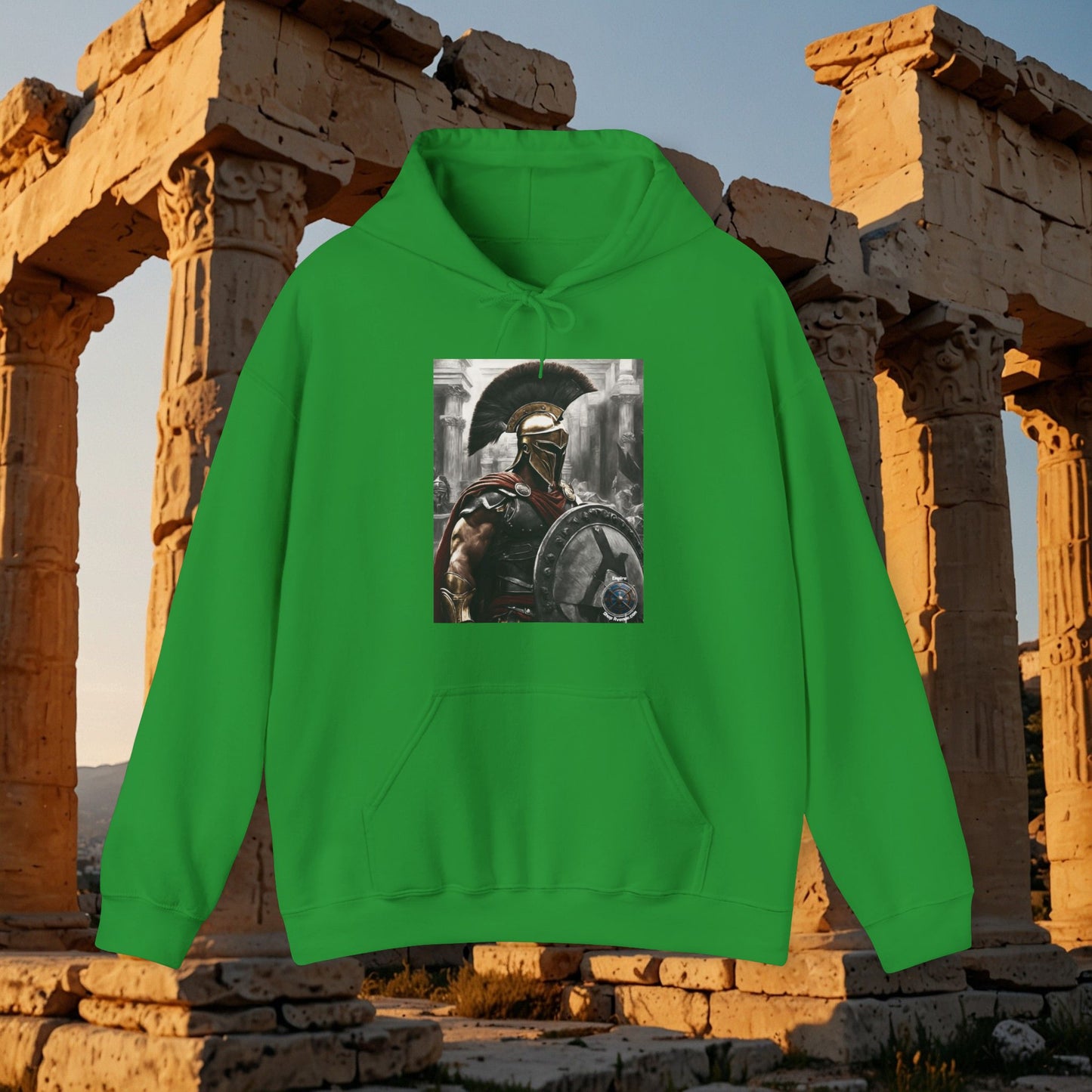 GREEK HOPLITE  Unisex Heavy Blend™ Hooded Sweatshirt