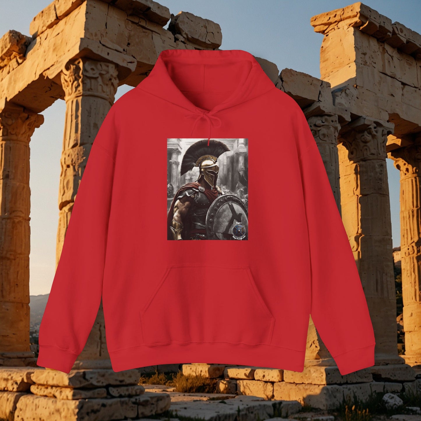 GREEK HOPLITE  Unisex Heavy Blend™ Hooded Sweatshirt