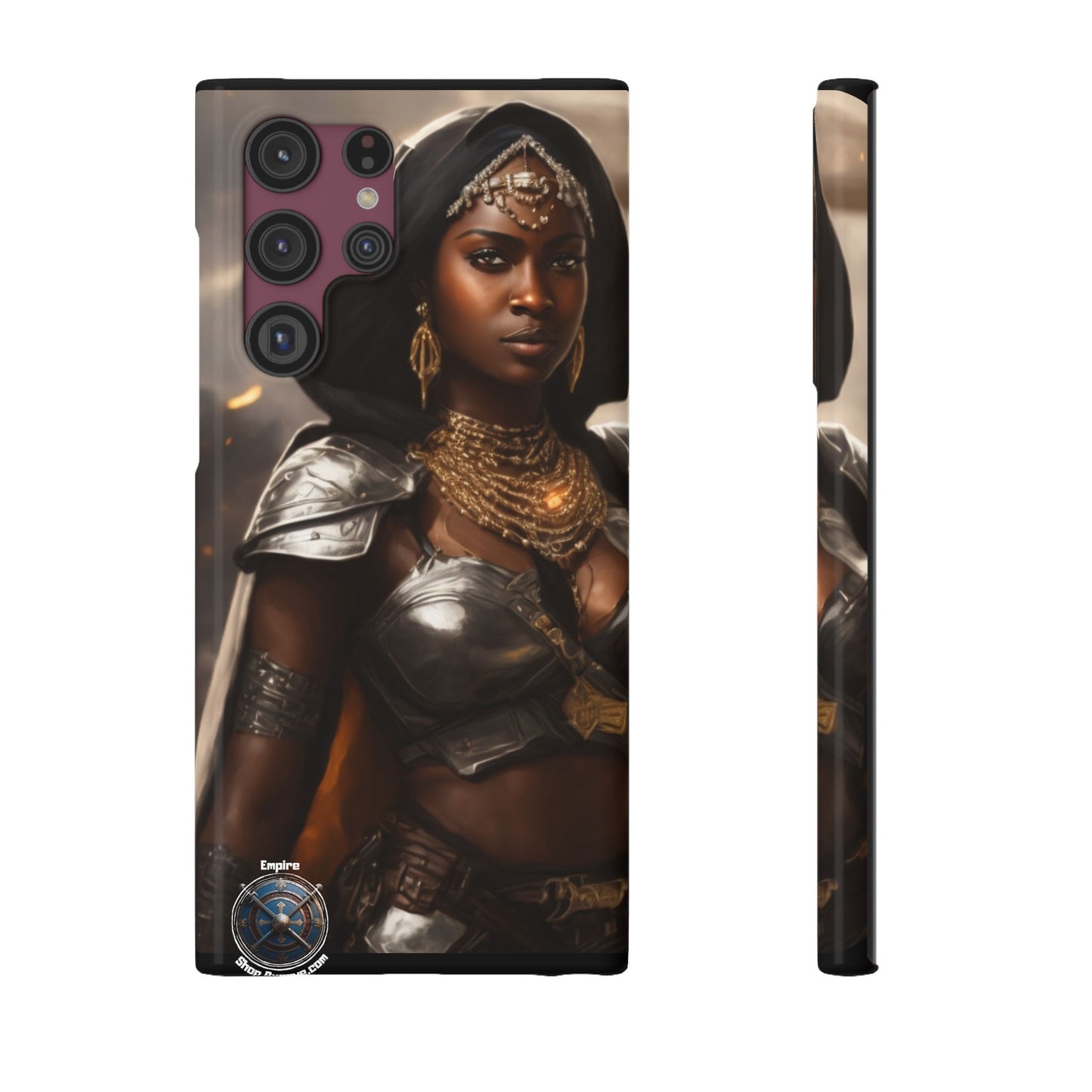 AFRICAN WOMAN WARRIOR Slim Cases