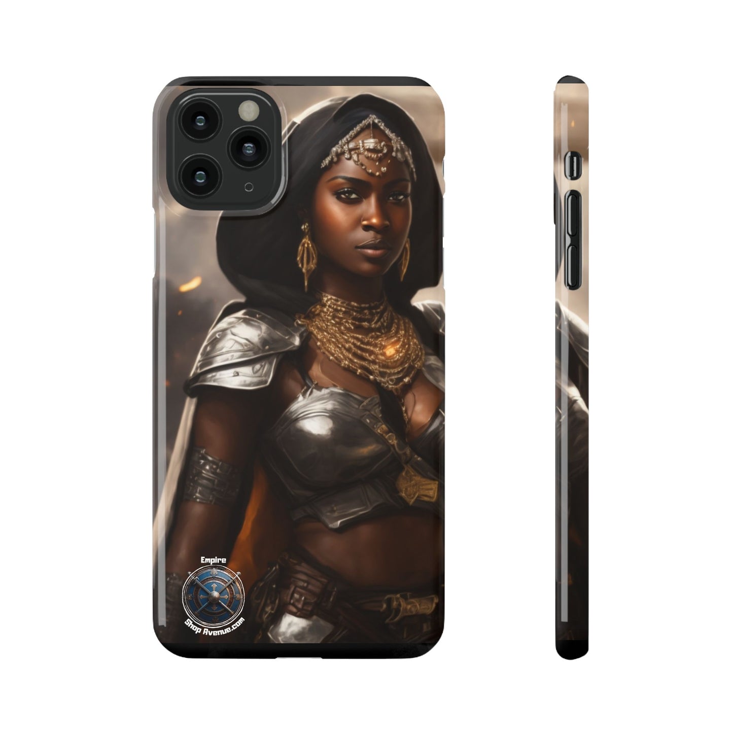 AFRICAN WOMAN WARRIOR Slim Cases