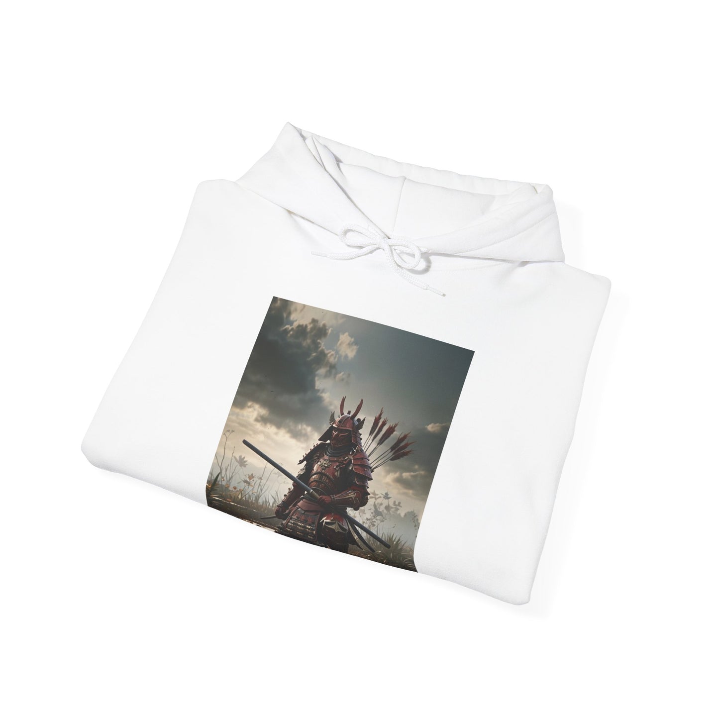 FULL RED SAMURAI Unisex Heavy Blend™ Hooded Sweatshirt