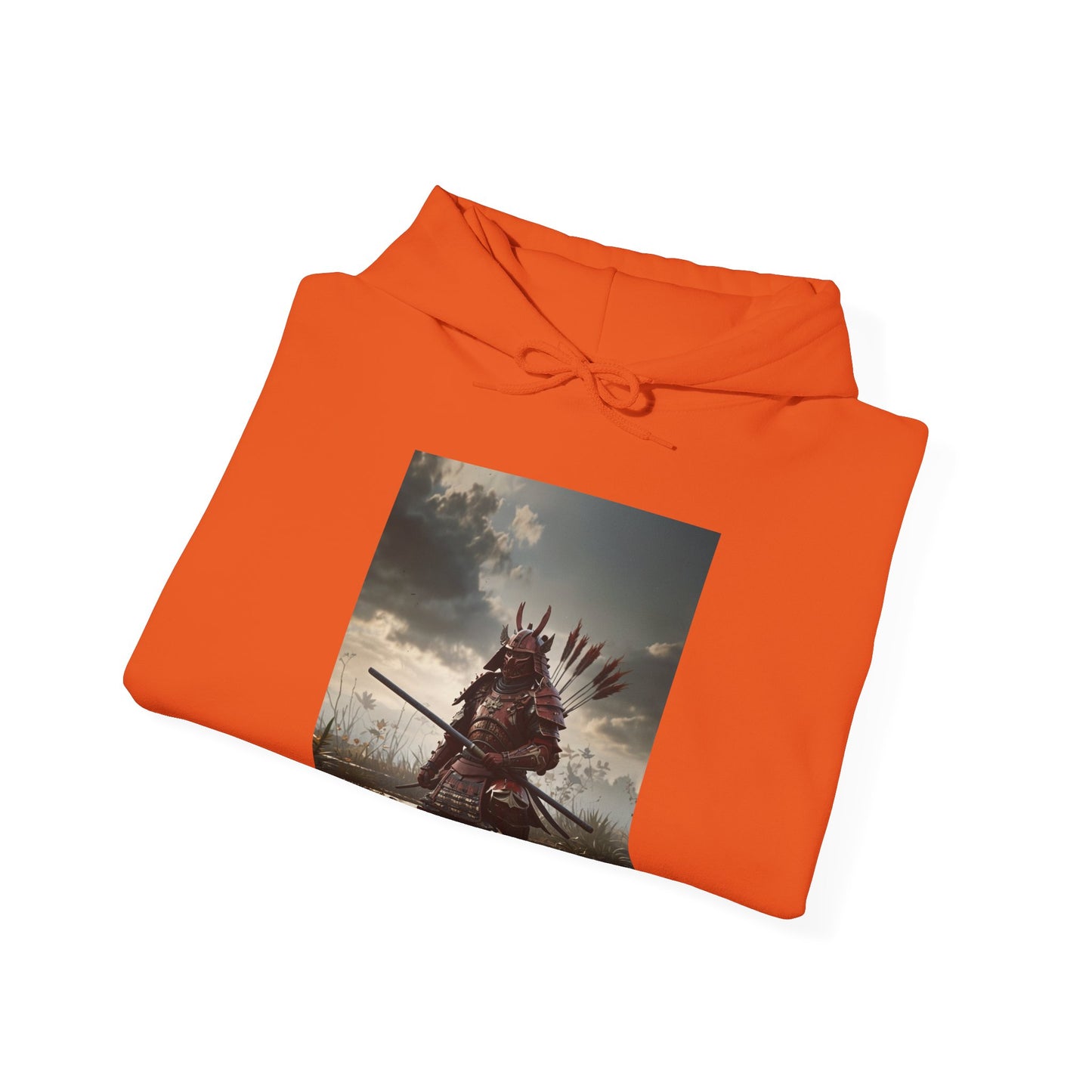 FULL RED SAMURAI Unisex Heavy Blend™ Hooded Sweatshirt