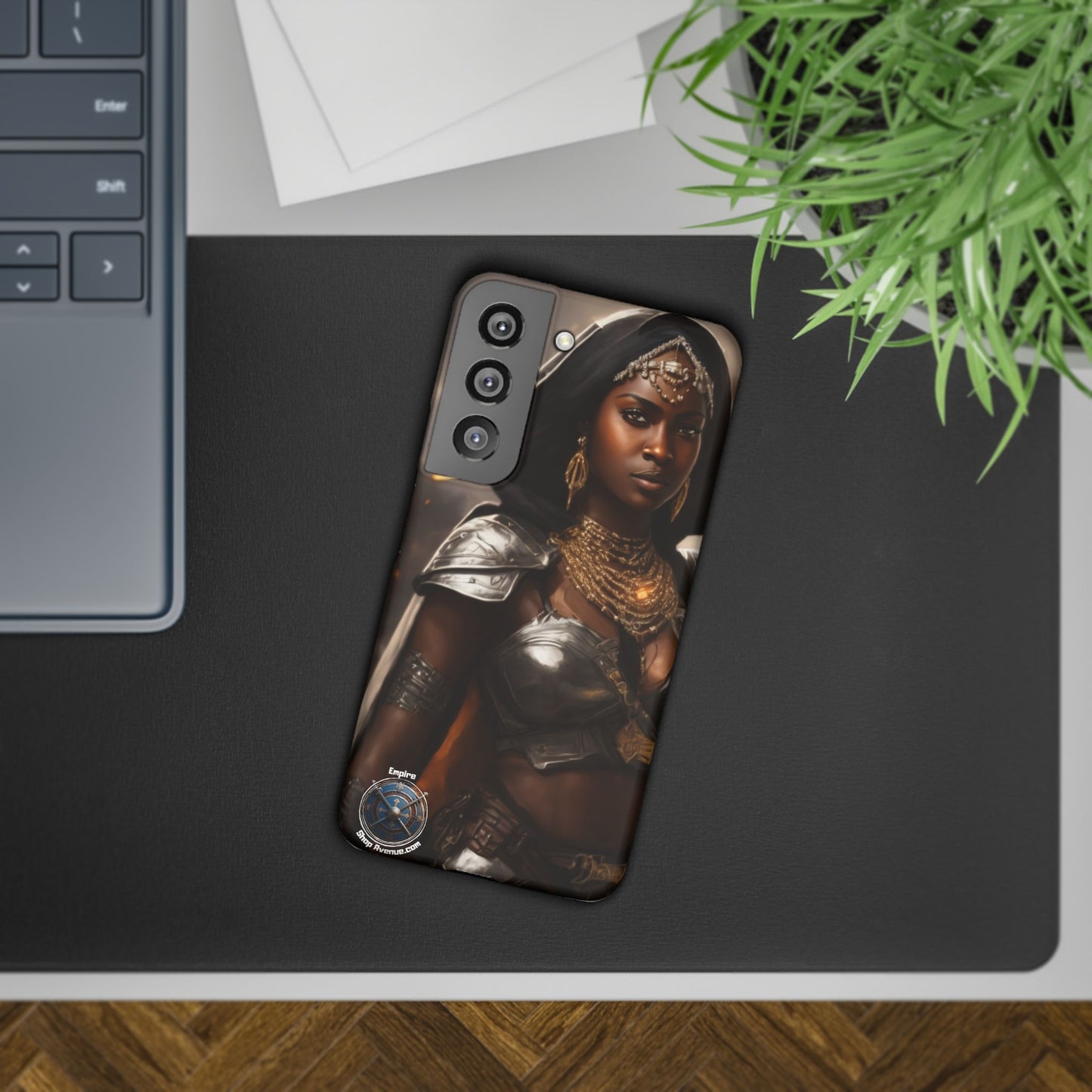 AFRICAN WOMAN WARRIOR Slim Cases