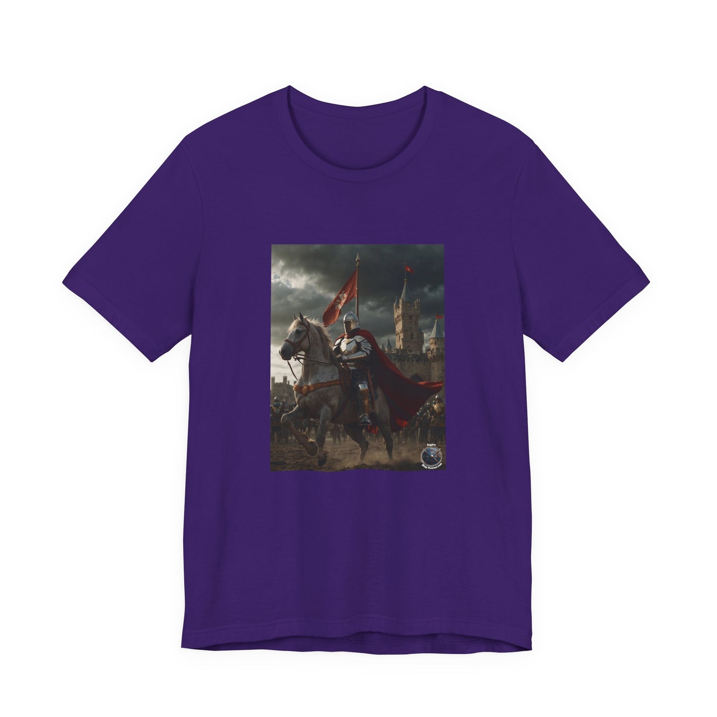 KNIGHT AND CASTLE Unisex Jersey Short Sleeve Tee