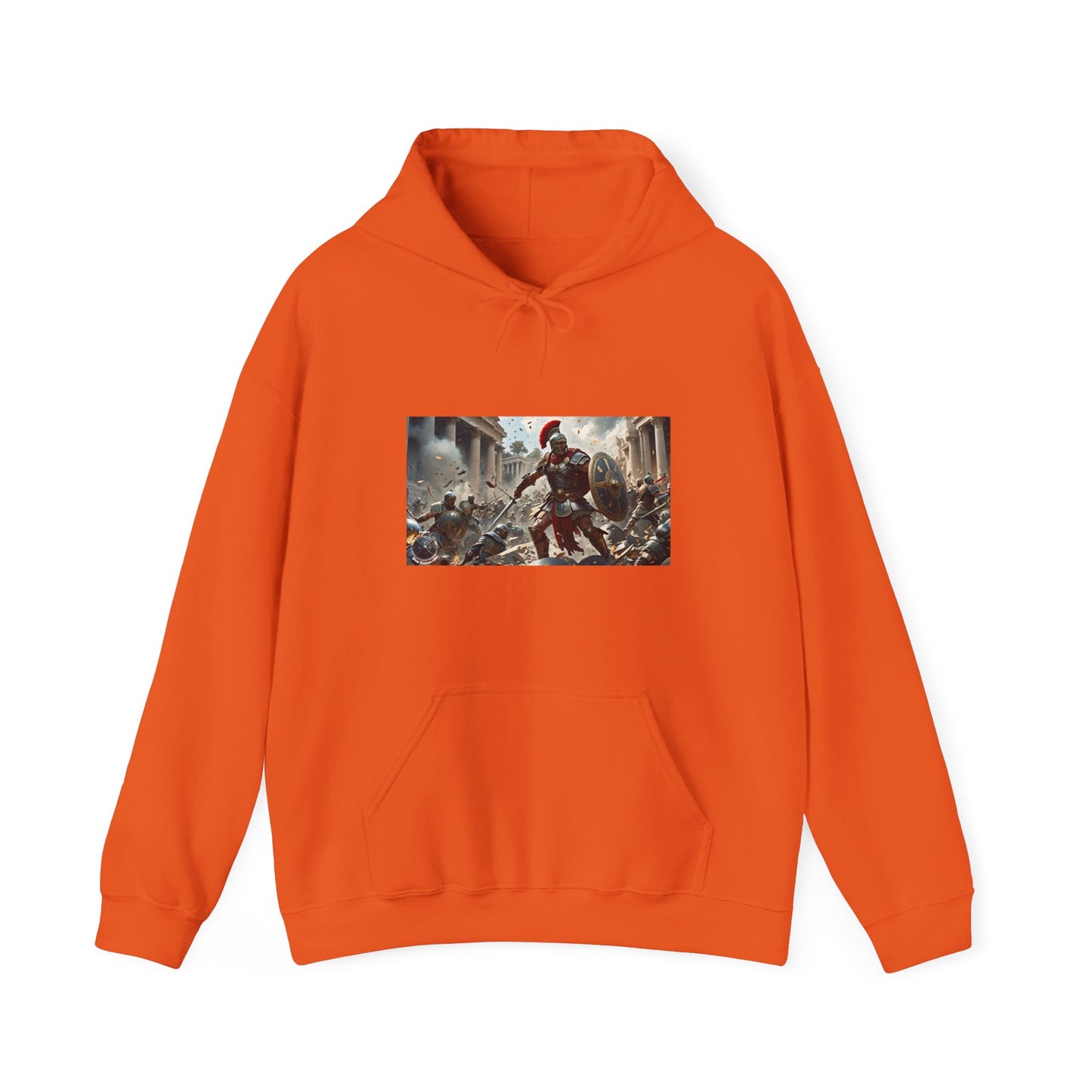 GREEK WAR SCENE Unisex Heavy Blend™ Hooded Sweatshirt