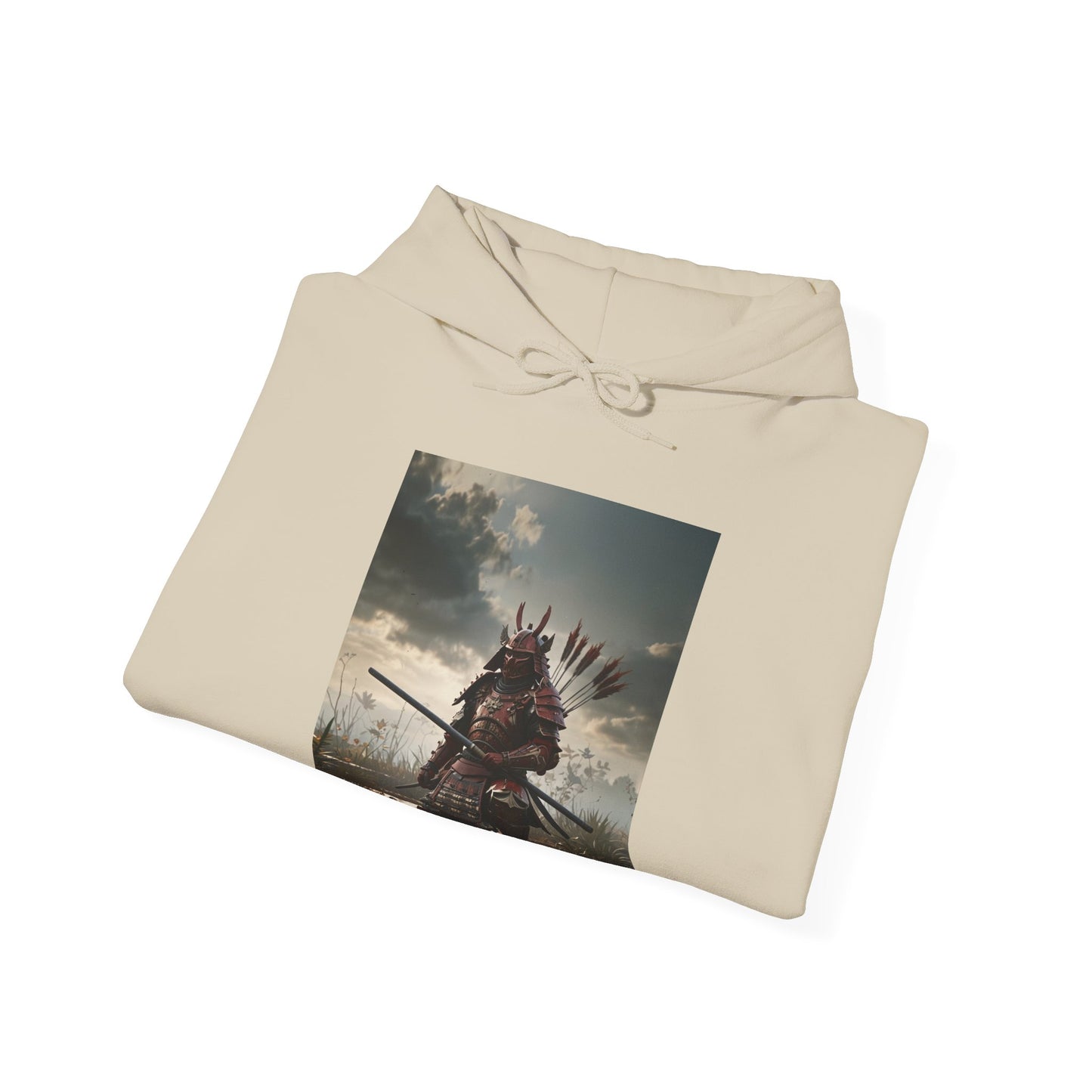 FULL RED SAMURAI Unisex Heavy Blend™ Hooded Sweatshirt