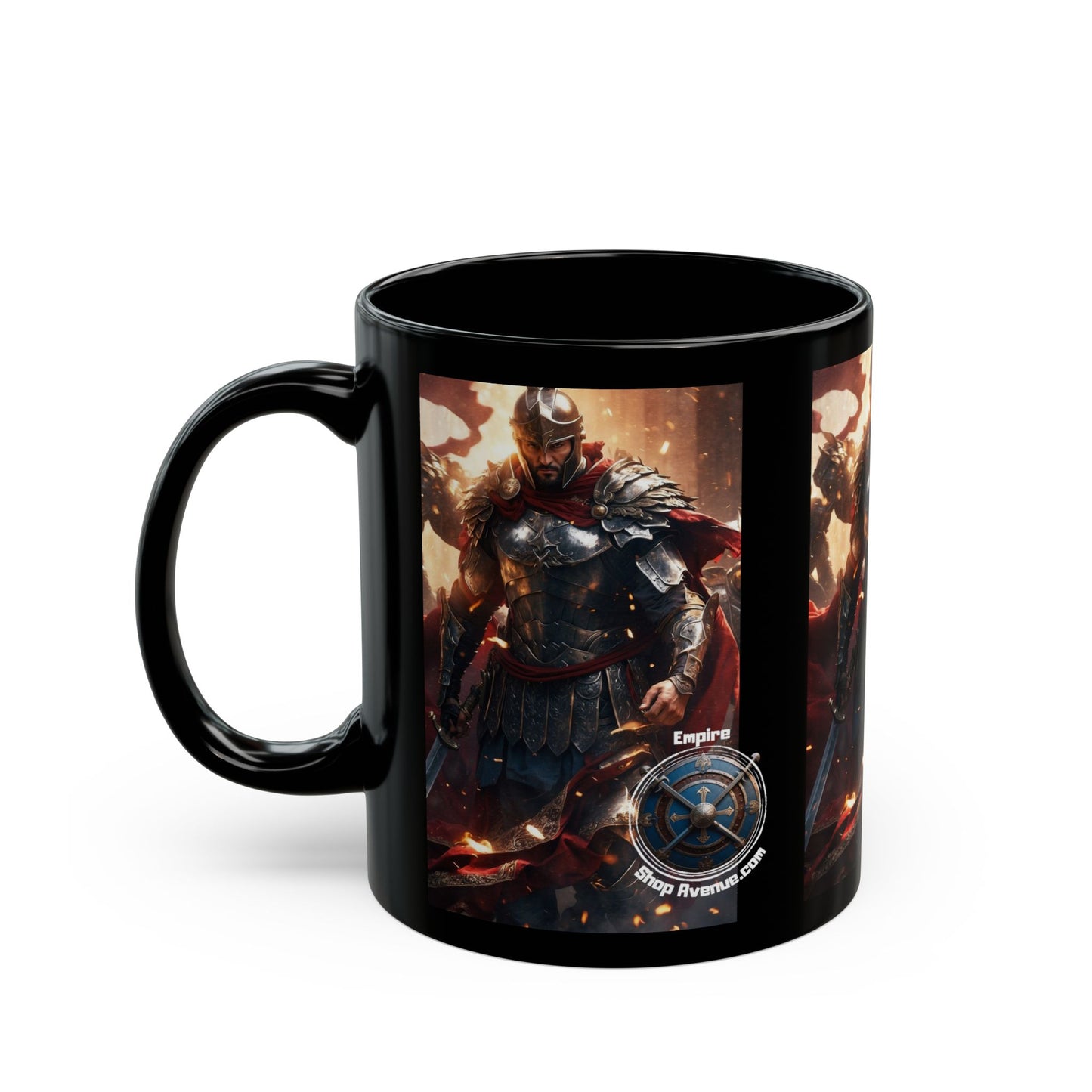 ROMAN OFFICER Black Mug (11oz, 15oz)