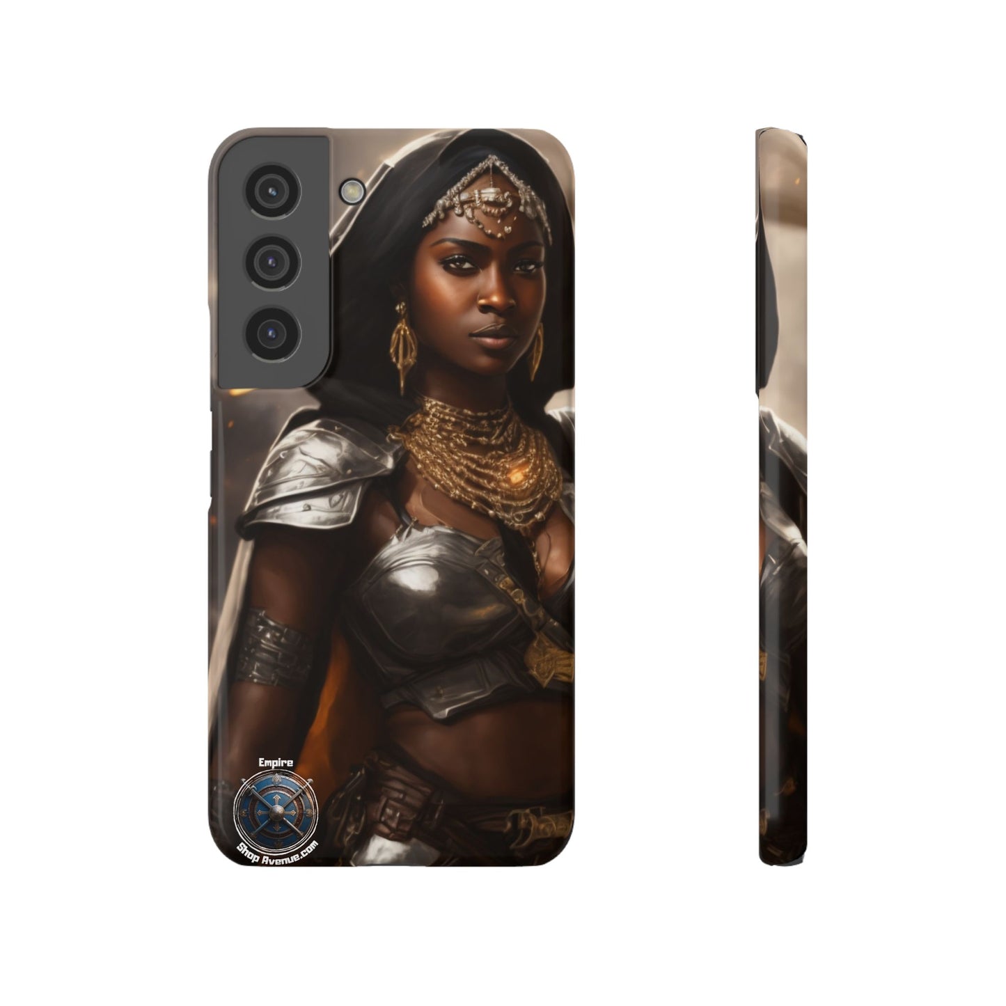 AFRICAN WOMAN WARRIOR Slim Cases