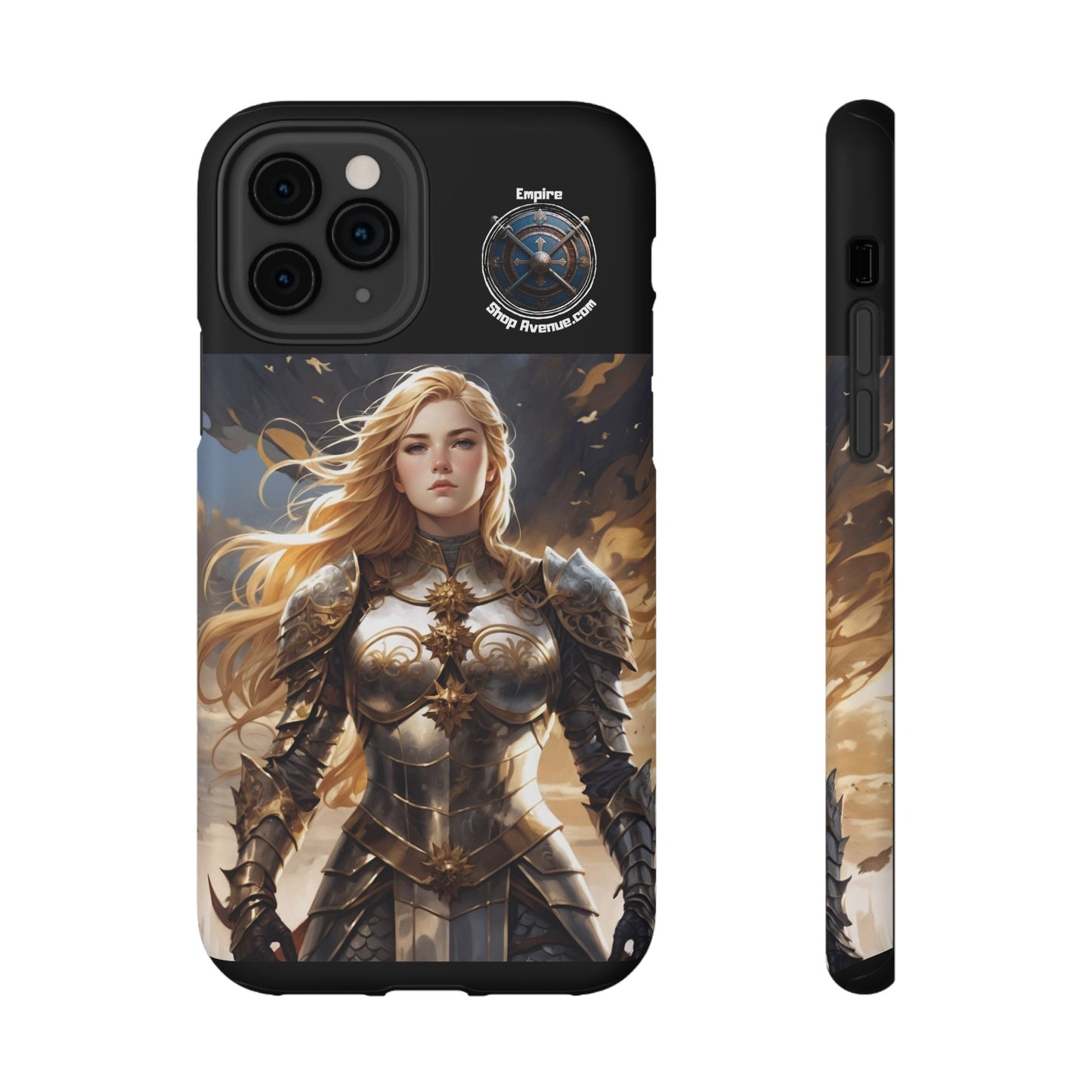 ARMORED WOMAN WARRIOR Impact-Resistant Cases