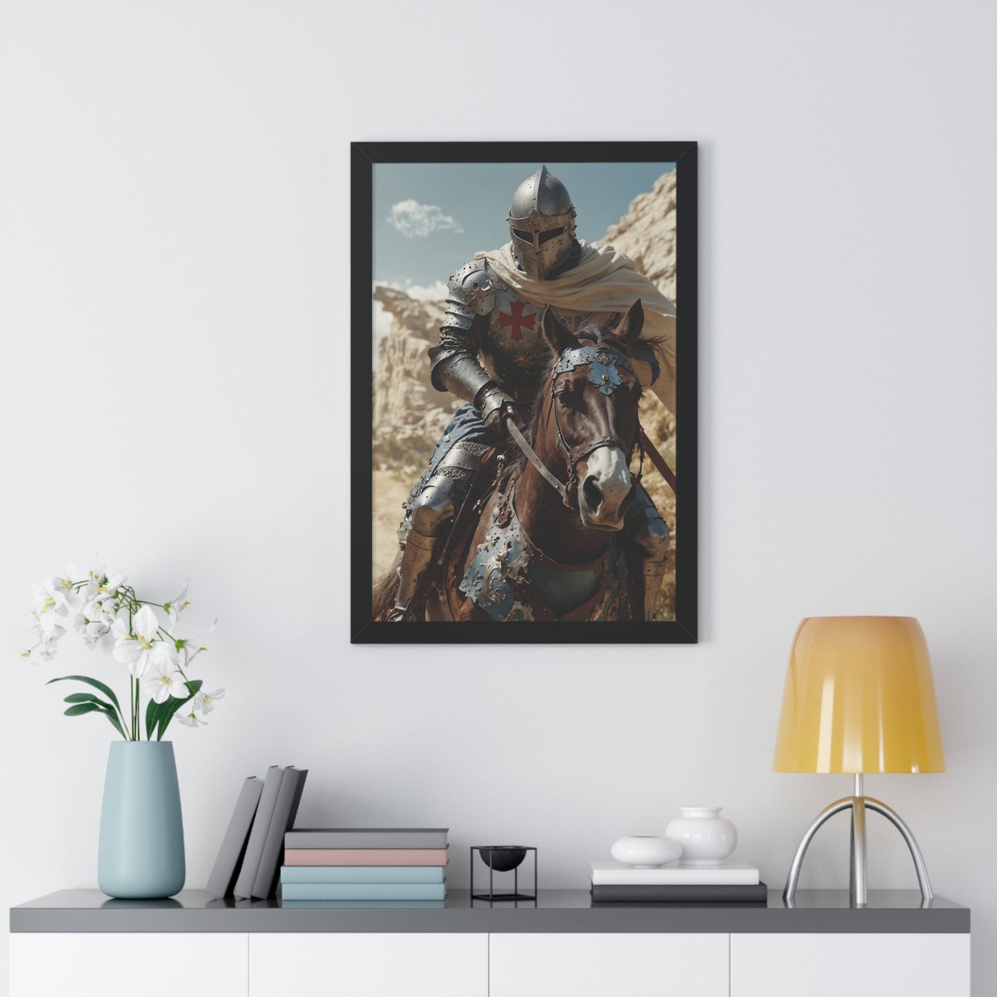 ULTIMATE KNIGHT CHARGE Framed Vertical Poster