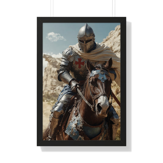 ULTIMATE KNIGHT CHARGE Framed Vertical Poster