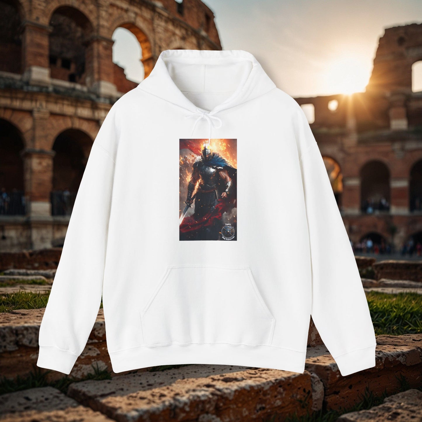 ROMAN WARRIOIR Unisex Heavy Blend™ Hooded Sweatshirt