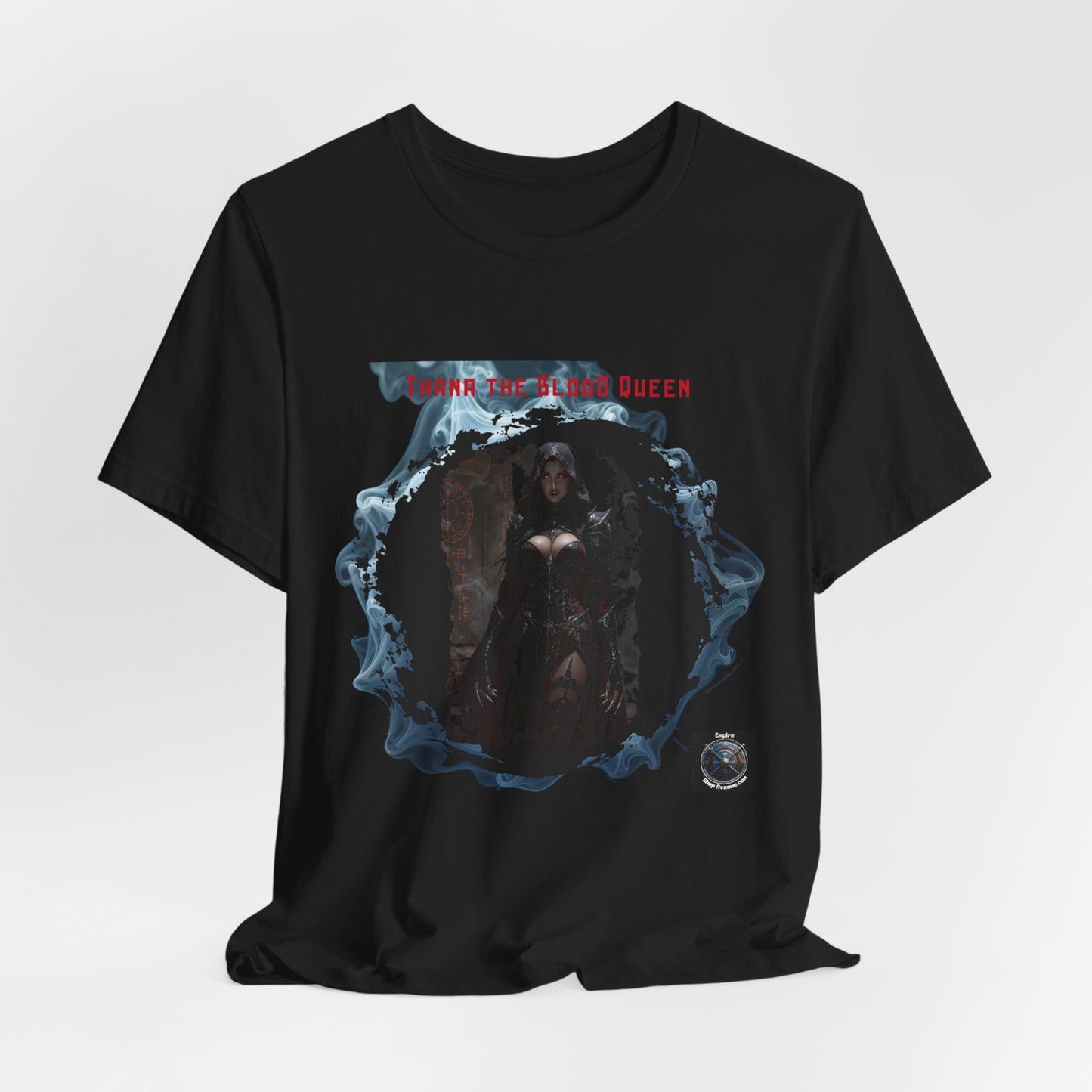 Dark Fantasy Queen T-Shirt — "Bow To Your Queen" Gothic Graphic Tee