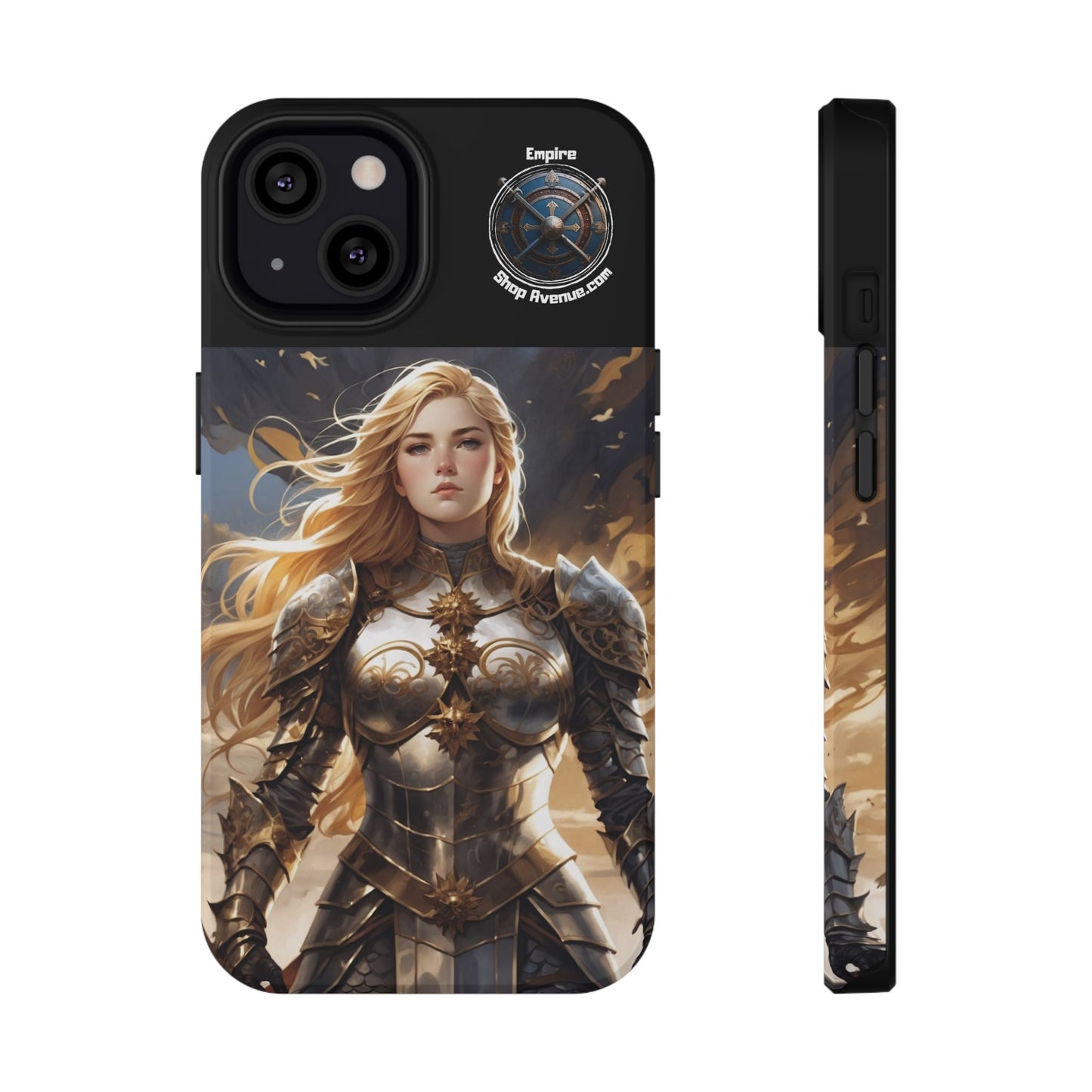 ARMORED WOMAN WARRIOR Impact-Resistant Cases