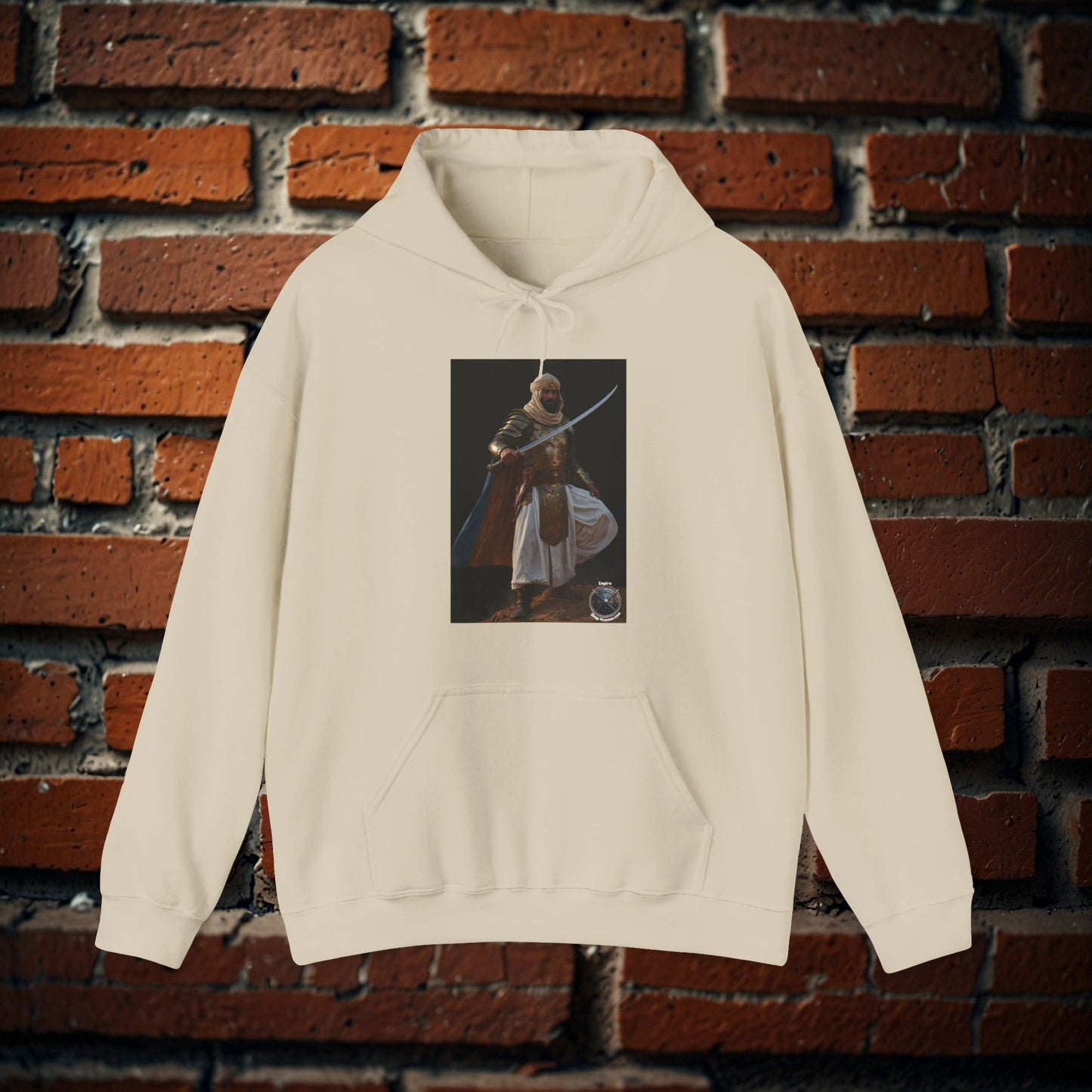 Sweat à capuche unisexe en mélange lourd ARABE / MAMLUK WARRIOR 2 