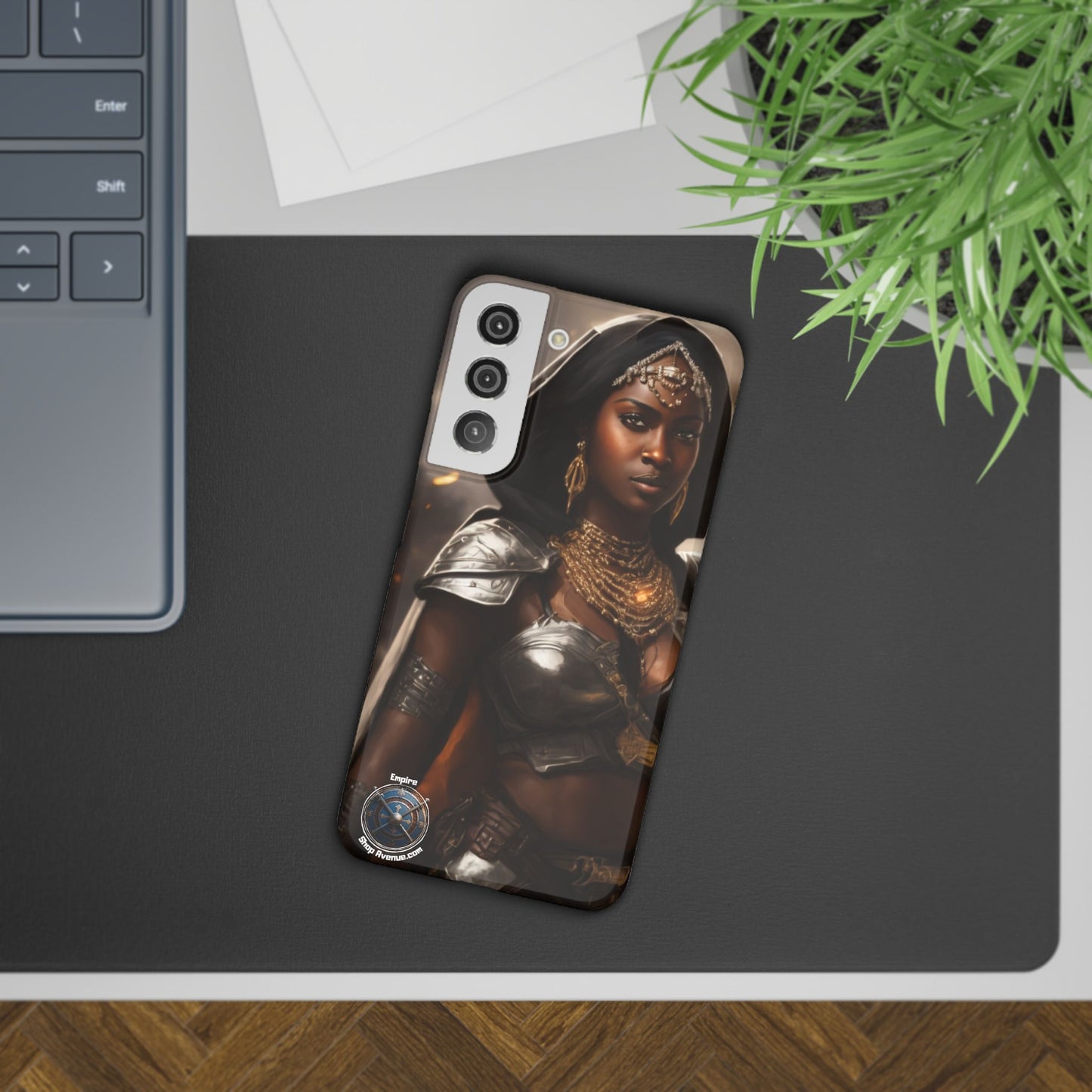 AFRICAN WOMAN WARRIOR Slim Cases