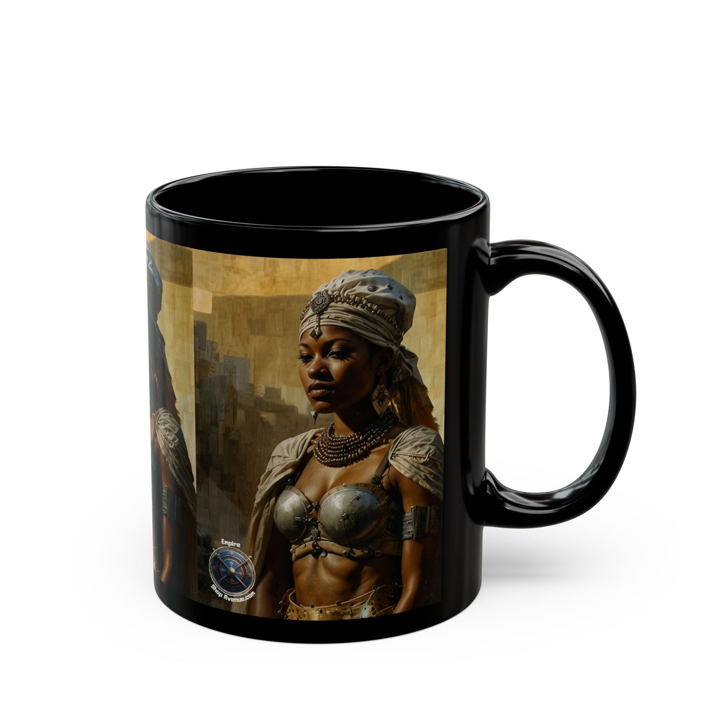 AFICAN BEAUTY Black Mug (11oz, 15oz)