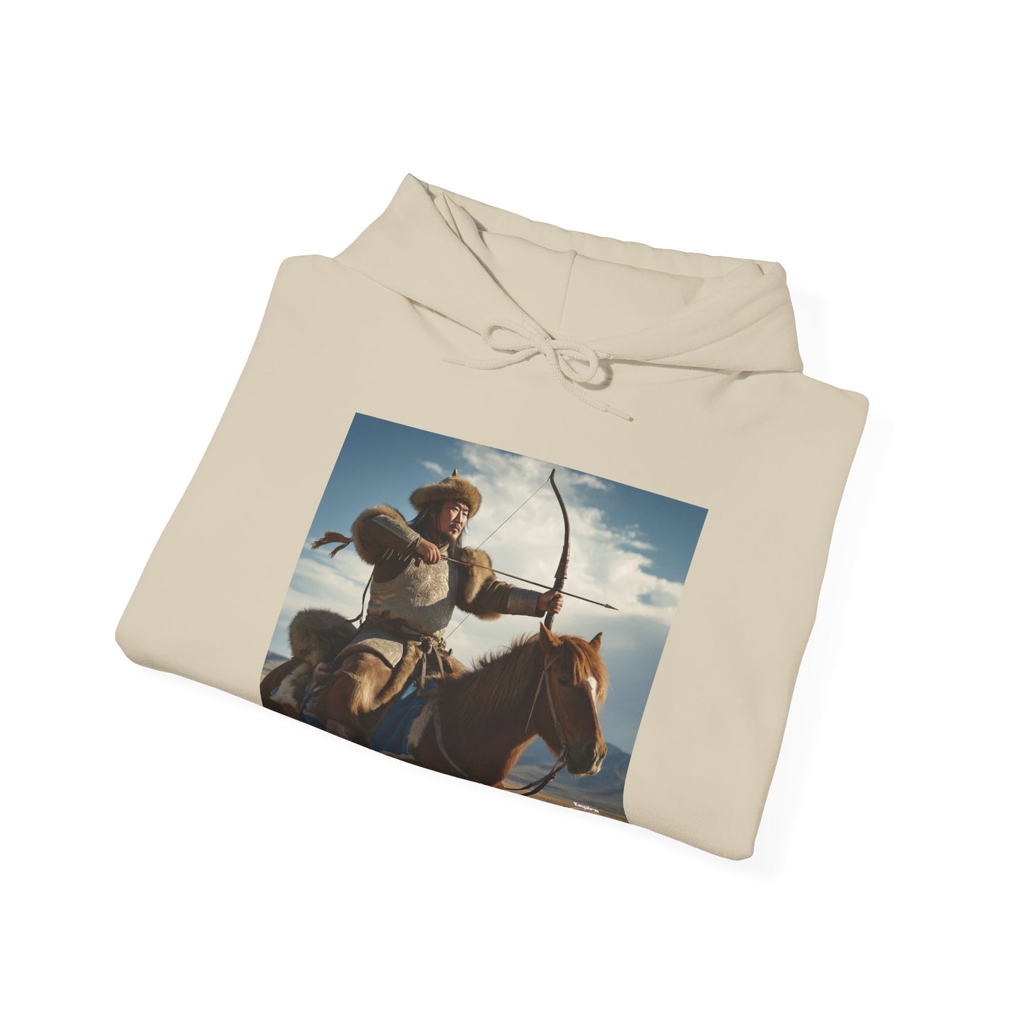 MONGOLIAN/ASIAN WARRIOR Unisex Heavy Blend™ Hooded Sweatshirt