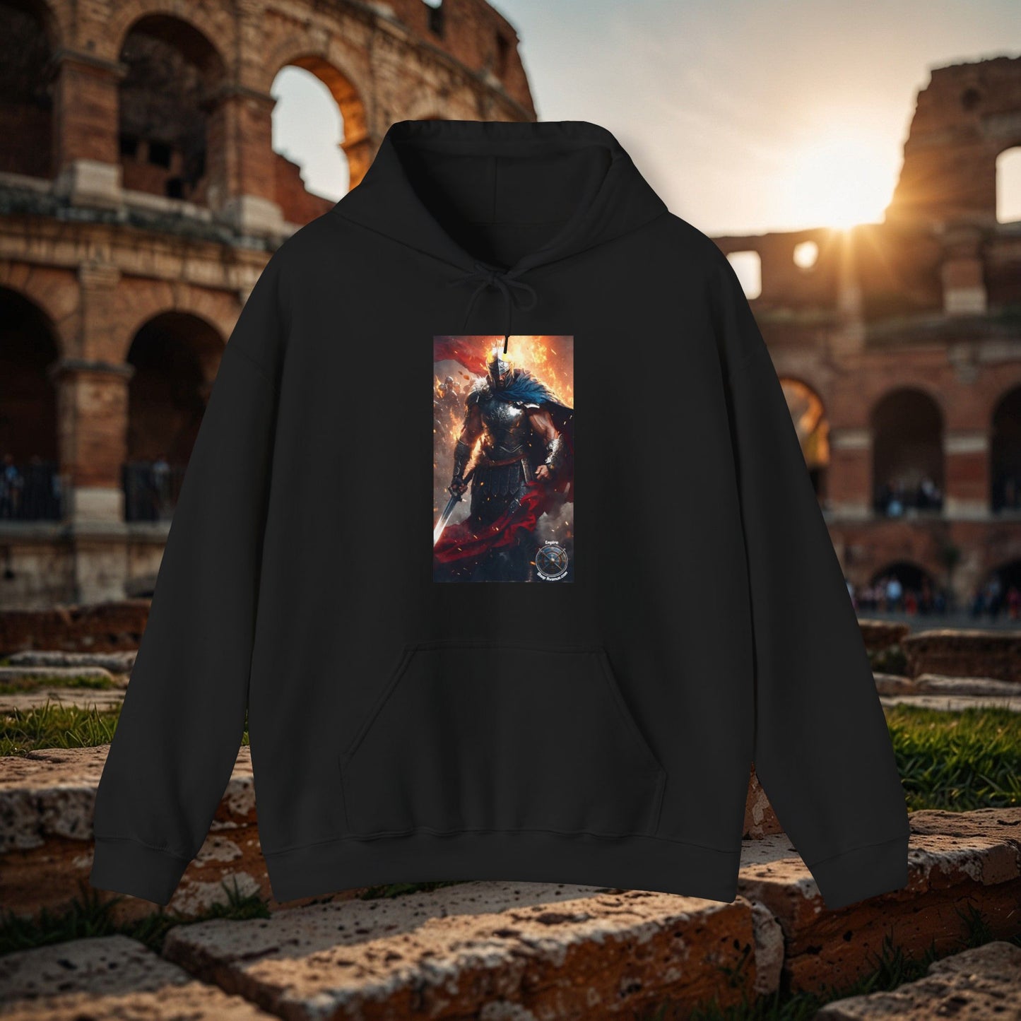 ROMAN WARRIOIR Unisex Heavy Blend™ Hooded Sweatshirt