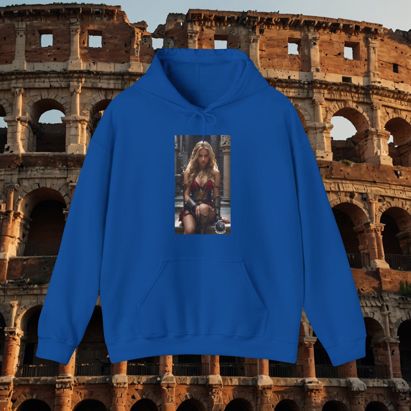 AMAZON GODDESS of Unisex Heavy Blend™ Hooded Sweatshirt