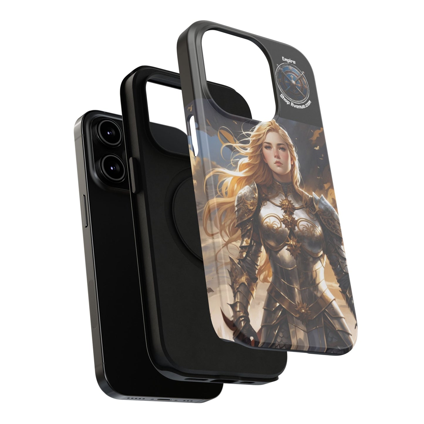 ARMORED WOMAN WARRIOR Impact-Resistant Cases