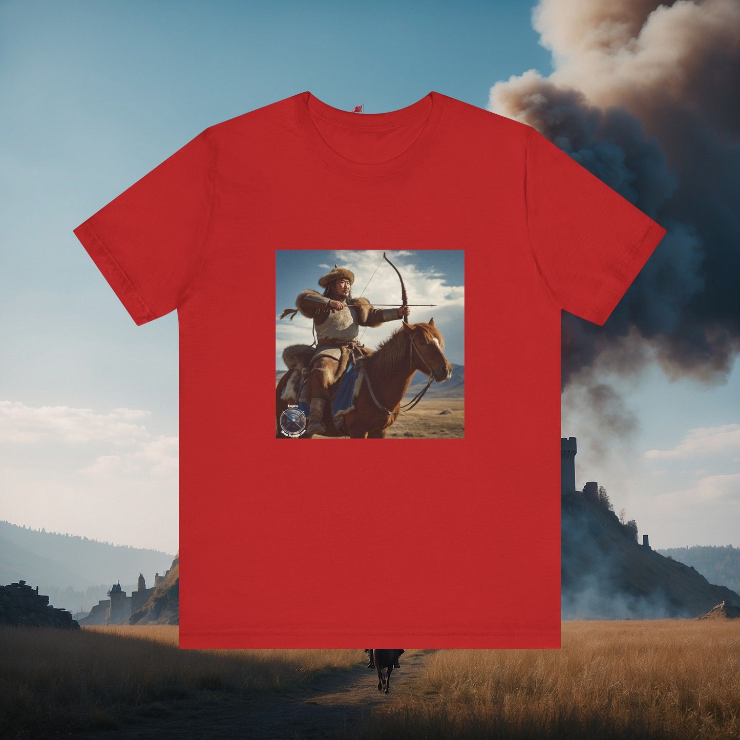 MONGOLIAN WARRIOR Unisex Jersey Short Sleeve Tee