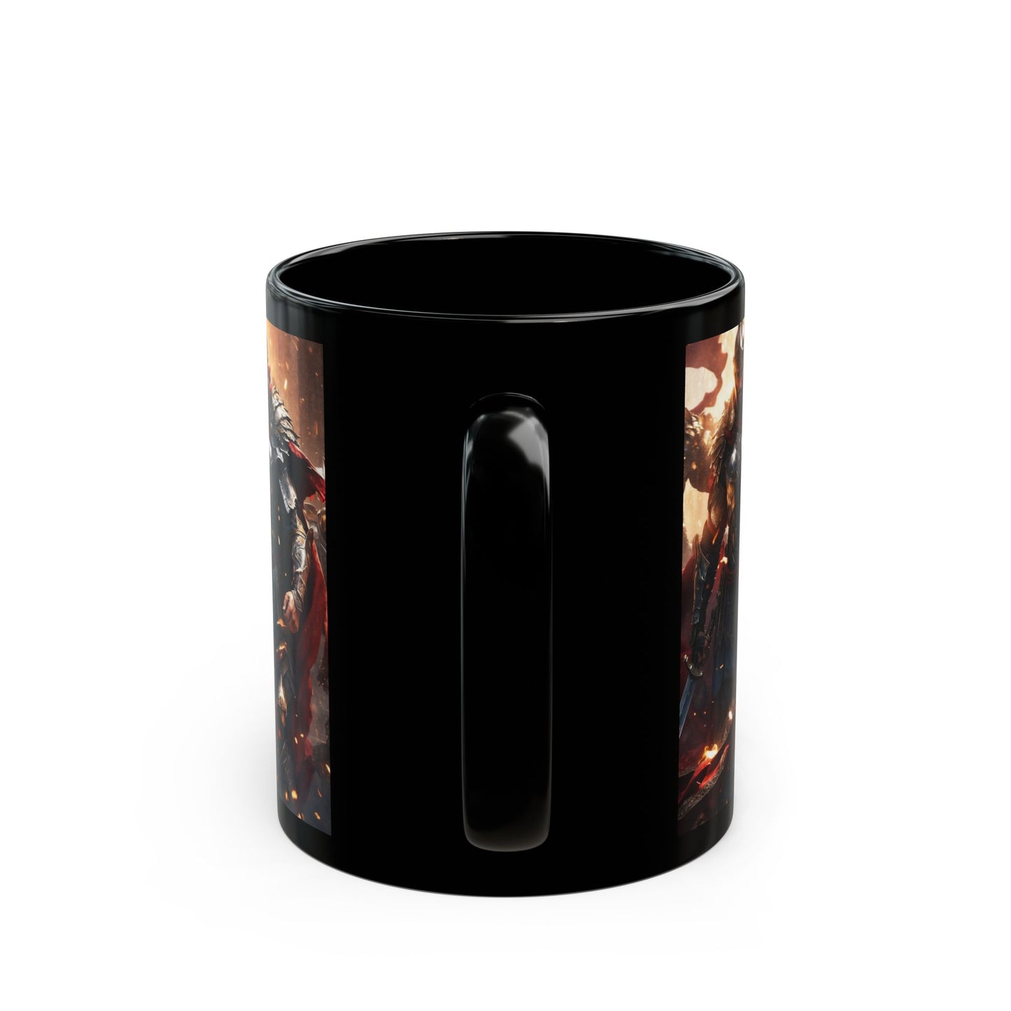 ROMAN OFFICER Black Mug (11oz, 15oz)