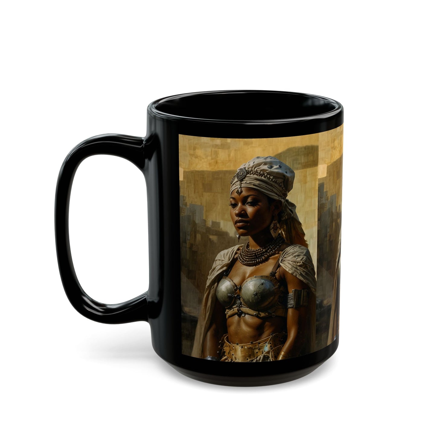 AFICAN BEAUTY Black Mug (11oz, 15oz)
