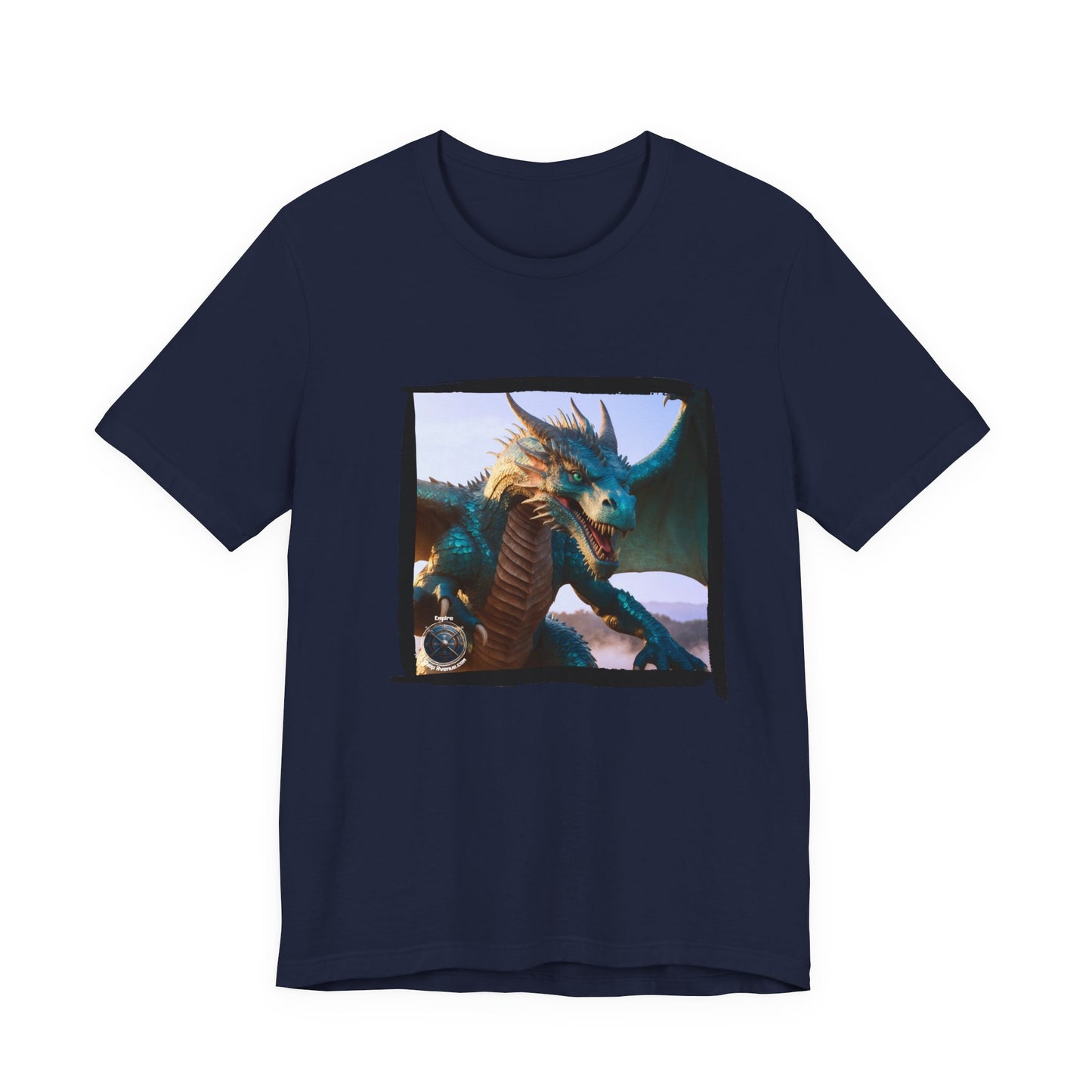 Blue dragon Unisex JerseyS hort Sleeve Tee - Blue dragon t-shirt