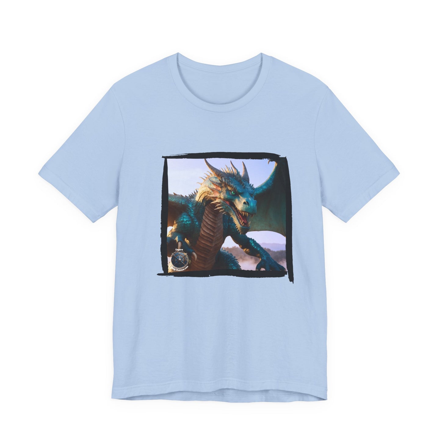 Blue dragon Unisex JerseyS hort Sleeve Tee - Blue dragon t-shirt