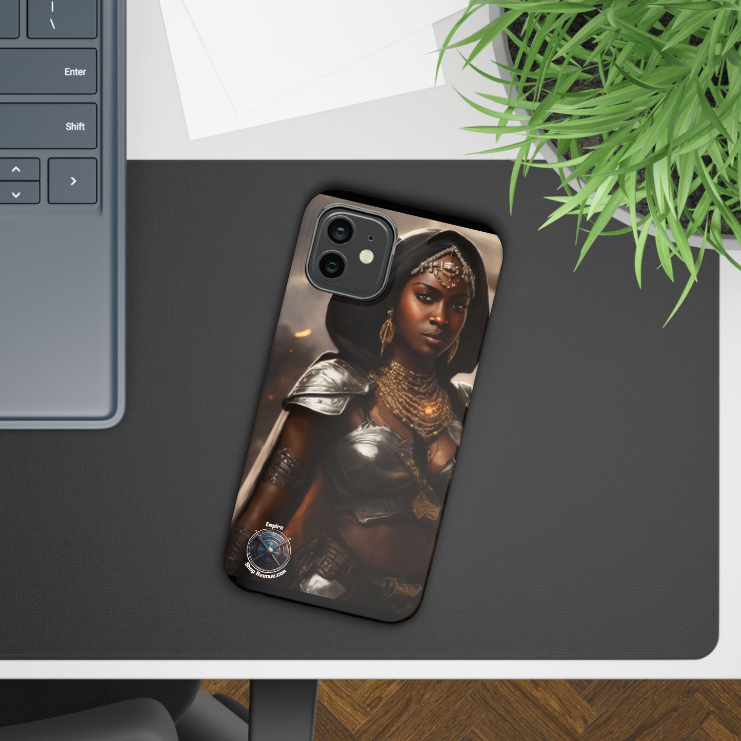 AFRICAN WOMAN WARRIOR Slim Cases