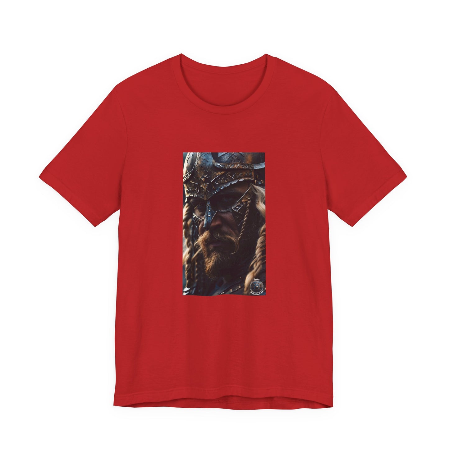 T-shirt à manches courtes unisexe VIKING CLOSEUP 