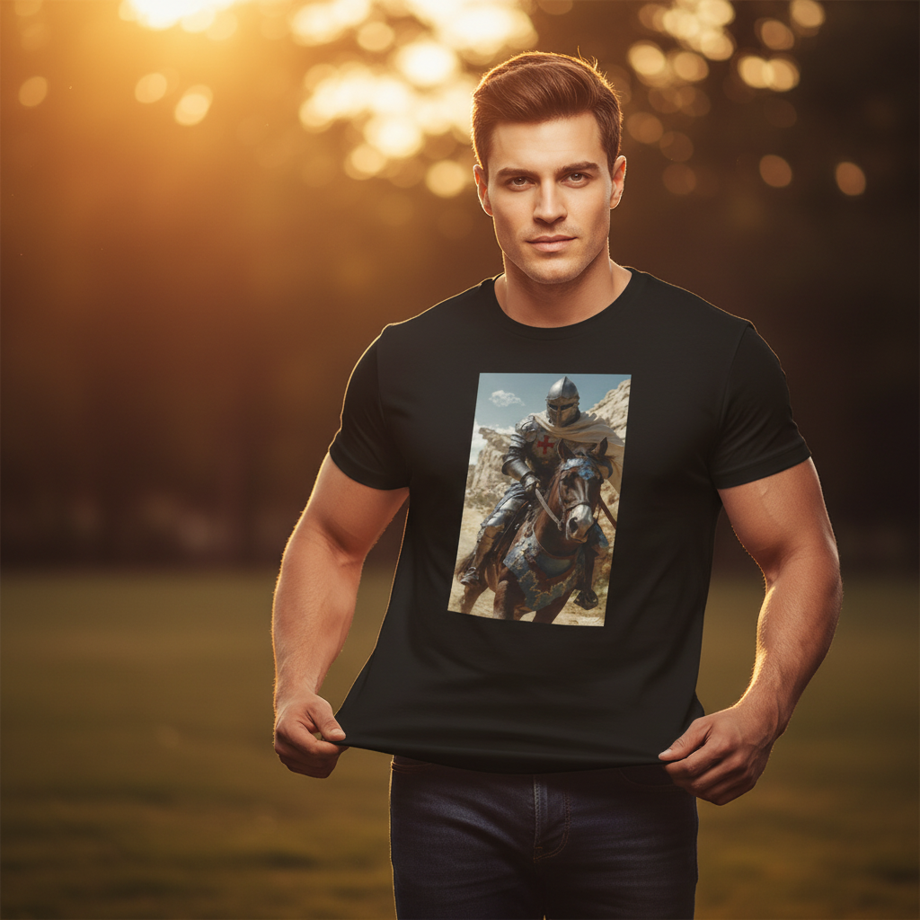 ULTIMATE KNIGHT CHARGE Unisex Jersey Short Sleeve Tee