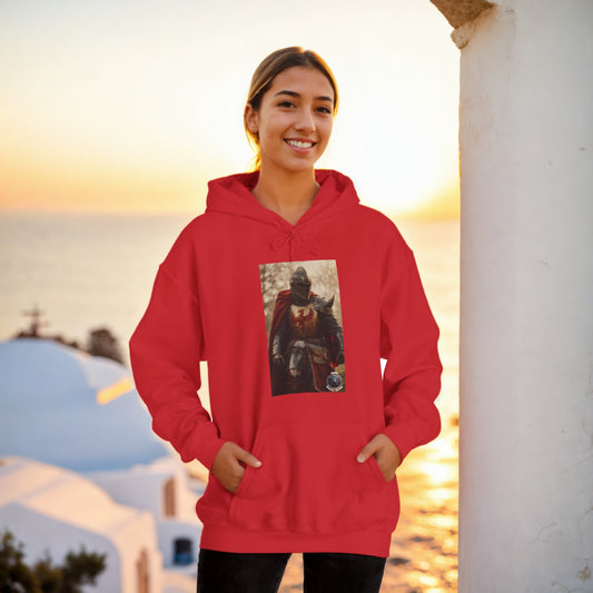 SAMURAI ON HORSE Unisex Heavy Blend™ Hooded Sweatshirt