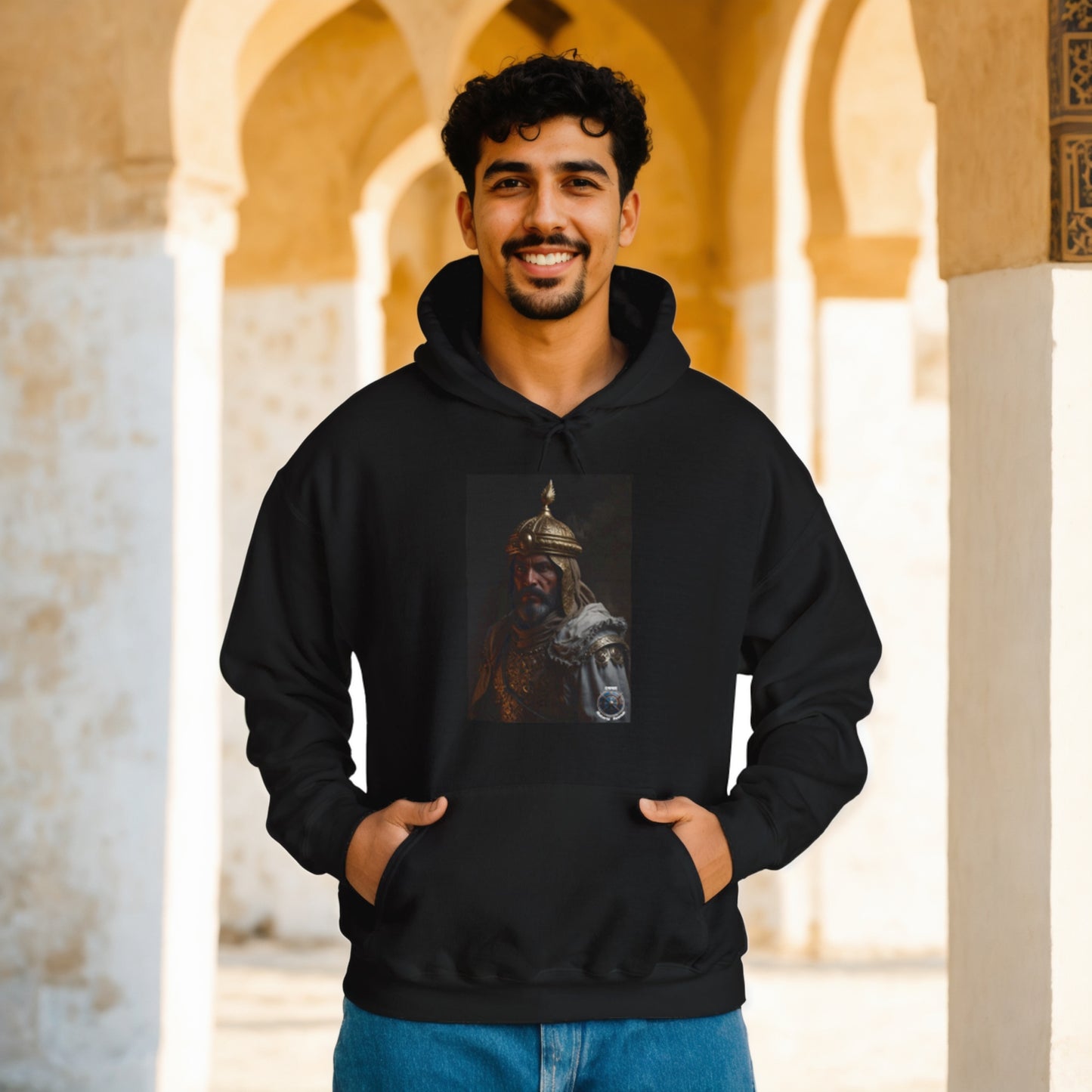 ARABIC / MAMLUK WARRIOR Unisex Heavy Blend™ Hooded Sweatshirt