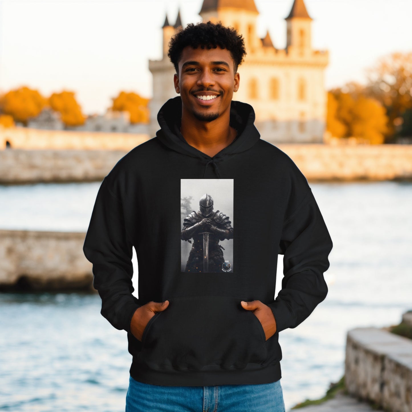 FULL PLATE ARMOR KNIGHT Unisex Heavy Blend™ Hooded Sweatshirt