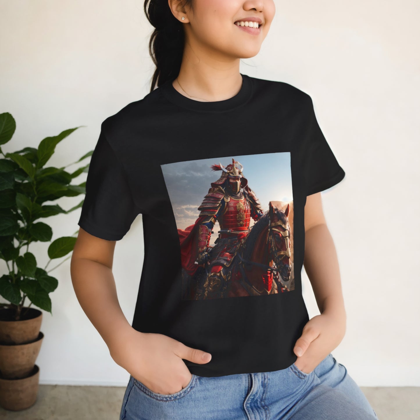 MOUNTED SAMURAI Unisex Jersey Short Sleeve Tee