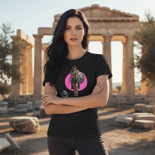 Warrior Woman Graphic Tee — Amazon warrior Illustration