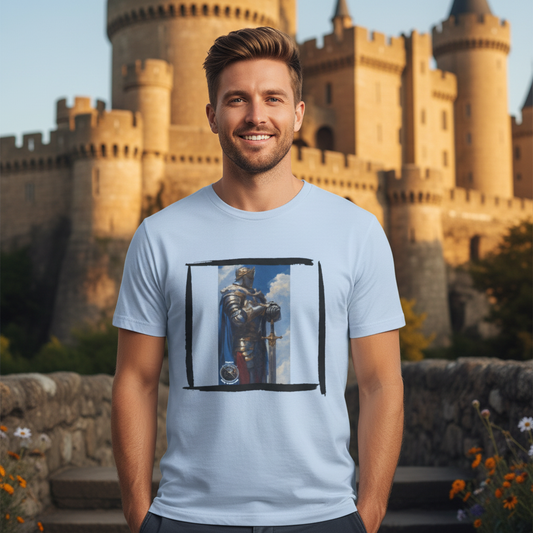 medieval warlord T-Shirt - Knight Illustration Tee
