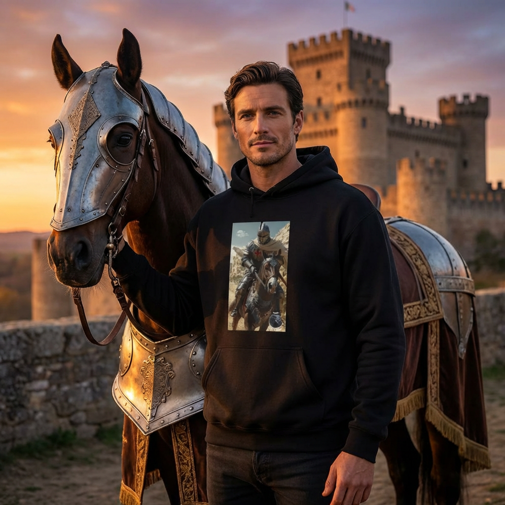 ULTIMATE KNIGHT CHARGE Unisex Heavy Blend™ Hooded Sweatshirt
