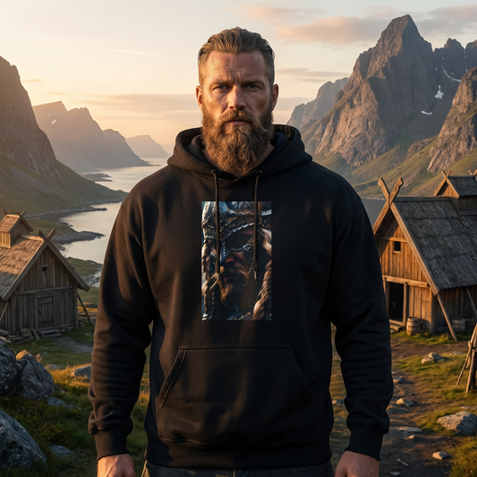 LEGENDARY VIKING VISAGE Unisex Heavy Blend™ Hooded Sweatshirt